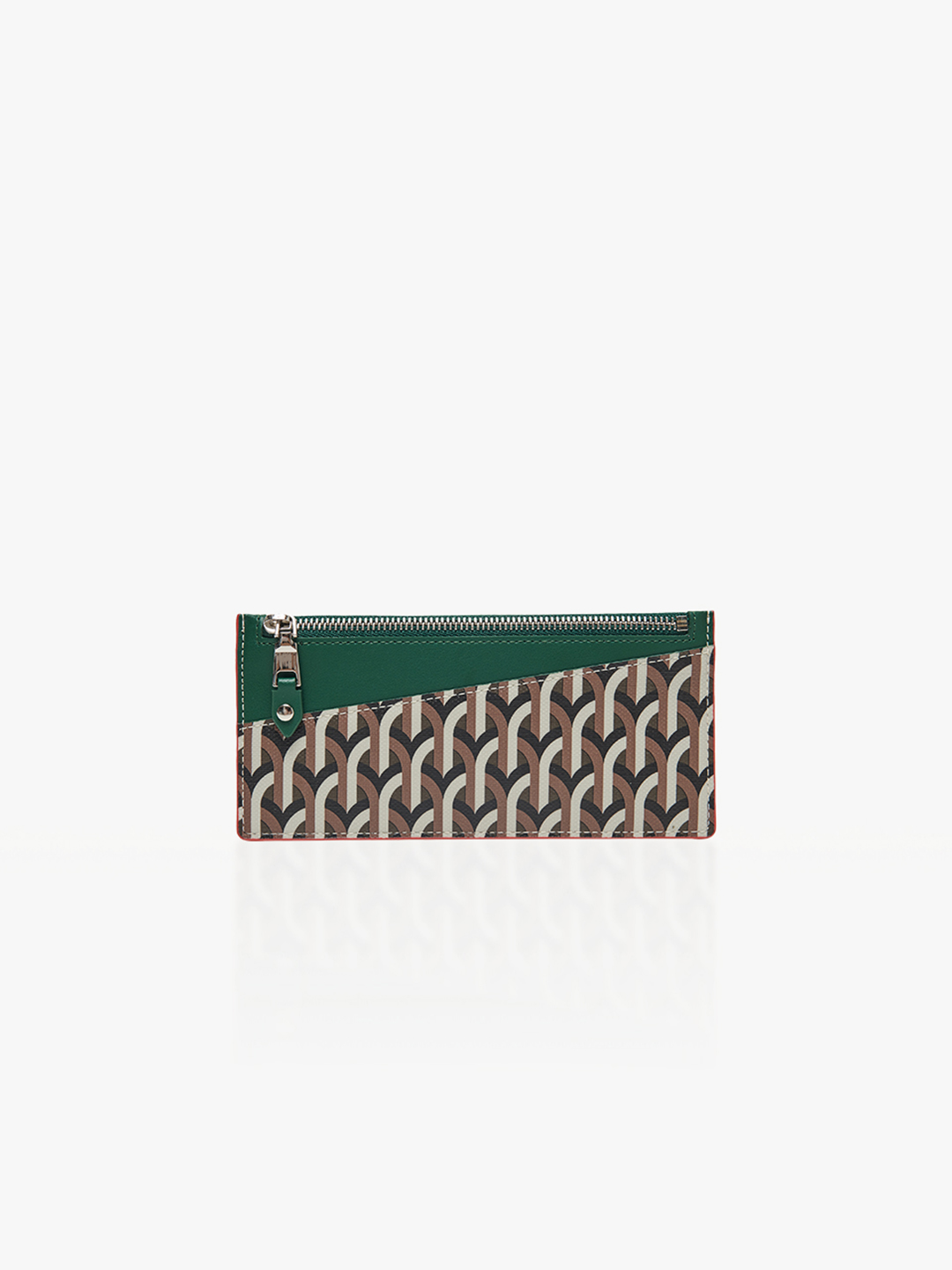 Gamma Card Long Wallet Gotica Multi Green