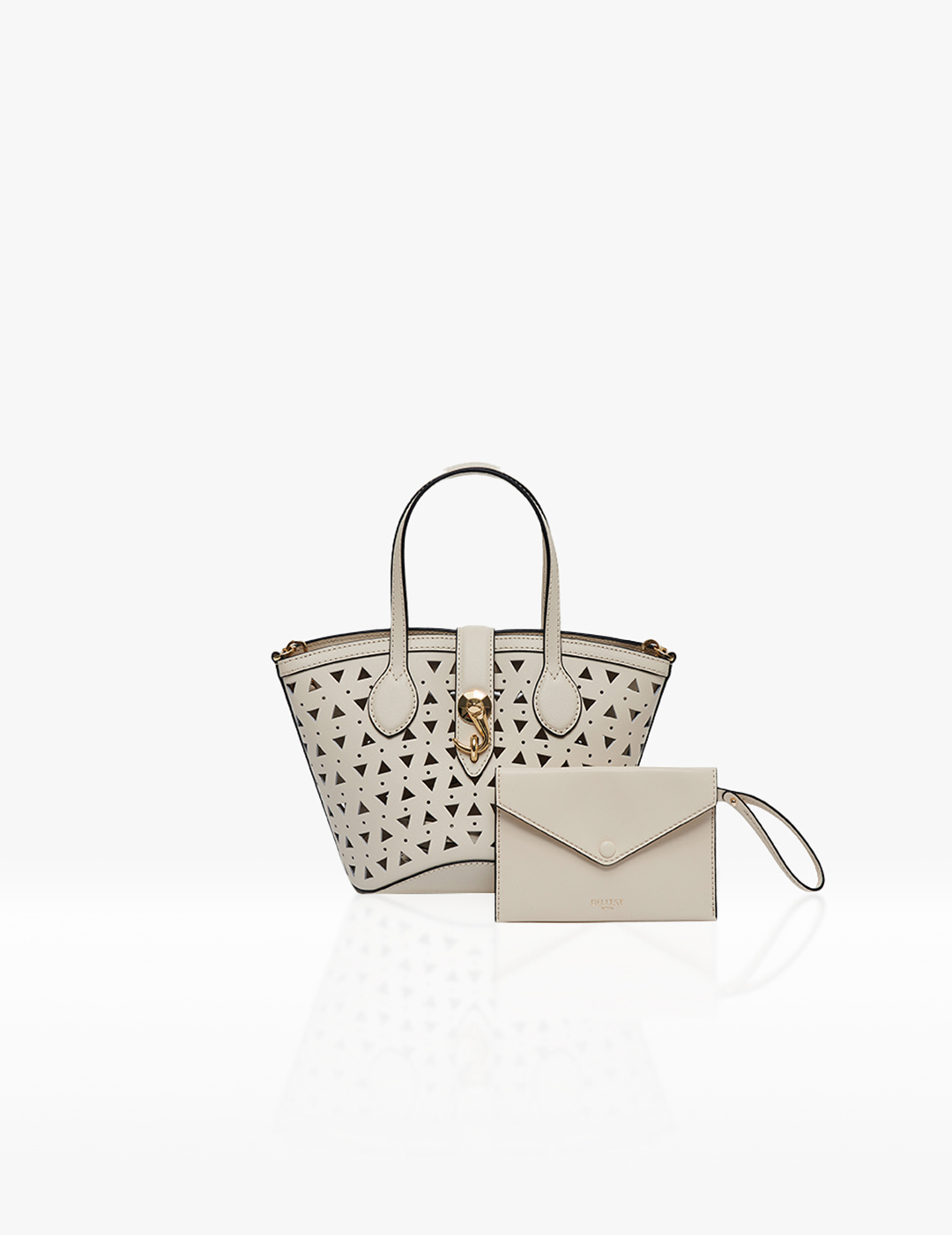 Sonoma Bag Perforated+Pouch Vanilla